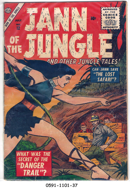 Jann of the Jungle #12 © July 1956 Atlas